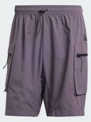 Adidas Bojówki "City Escape" w kolorze fioletowym rozmiar: L. Różowe joggery i bojówki Adidas, l, bez wzorów. Za 105.38 zł.