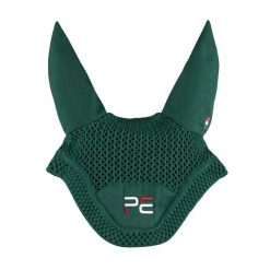 Krótka czapka dla konia Premier Equine Sport. Zielone czapki z daszkiem PREMIER EQUINE, bez wzorów. Za 223.50 zł.
