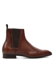 KARL LAGERFELD Sztyblety KL12344 Brązowy. Brązowe botki sznurowane KARL LAGERFELD, bez wzorów, ze skóry, bez obcasa, bez zapięcia. Za 1,149.00 zł.