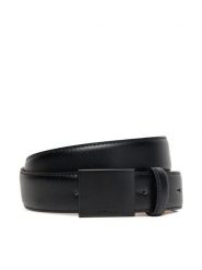 Calvin Klein Pasek Męski Titlecase Plaque Buckle 32Mm LV04D7030G Czarny. Czarne paski CALVIN KLEIN, bez wzorów, ze skóry. Za 209.99 zł.