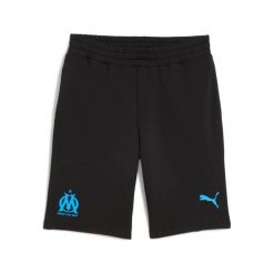 Krótki OM. Czarne szorty Puma, bez wzorów, sportowe. Za 265.50 zł.