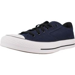 Buty CONVERSE A18426C Niebieski. Niebieskie buty turystyczne Converse, bez wzorów, z tkaniny, bez zapięcia, na fitness i siłownię. Za 265.99 zł.