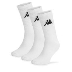 Skarpety Kappa. Białe skarpety Kappa, bez wzorów. Za 34.99 zł.