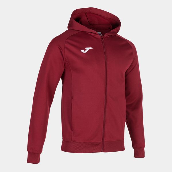 Bluza do piłki nożnej męska Joma Menfis. Czerwone bluzy z kapturem Joma, l, bez wzorów, z materiału. Za 202.90 zł.