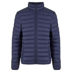 Lekka kurtka puchowa Urban Classics. Niebieskie kurtki Urban Classics, na zimę, m, bez wzorów, z puchu, bez kaptura. Za 211.50 zł.