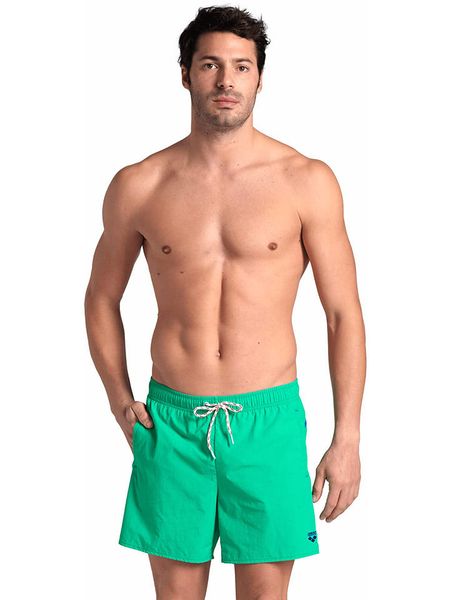 Arena Szorty kąpielowe w kolorze zielonym rozmiar: L. Zielone kąpielówki Arena, l, bez wzorów, z materiału. Za 118.28 zł.