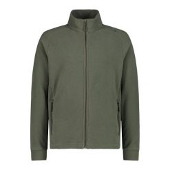Bluza męska turystyczna CMP 3H12917N. Zielone bluzy CMP, m, bez wzorów, bez kaptura. Za 340.00 zł.