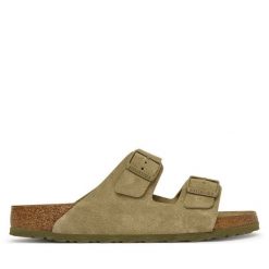 Klapki Birkenstock. Brązowe klapki Birkenstock. Za 549.99 zł.