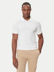 HUGO Polo San Peter-CV 50536672 Écru Regular Fit. Koszulki polo sportowe Hugo, m, bez wzorów, z wiskozy, bez kołnierzyka, bez ramiączek. Za 469.99 zł.