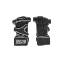 Yuma Rękawiczki do podnoszenia ciężarów - Czarny/Szary. Czarne rękawiczki GORILLA WEAR, bez wzorów. Za 127.00 zł.