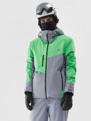 4F Kurtka narciarska 4FPro membrana Dermizax 20000 męska - szara XXL. Szare kurtki narciarskie i snowboardowe 4F, m, bez wzorów, z materiału, narciarskie, Dermizax. W wyprzedaży za 499.99 zł.