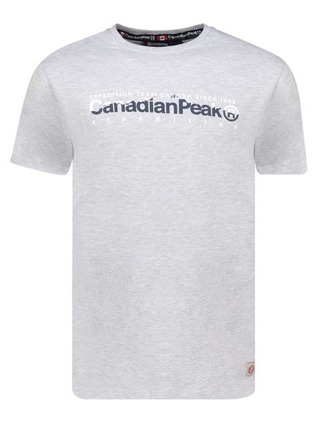 Canadian Peak Koszulka "Jopeakeak" w kolorze jasnoszarym rozmiar: XL. Szare bezrękawniki Canadian Peak, xl, bez wzorów, z bawełny, bez kołnierzyka, bez ramiączek. Za 74.63 zł.