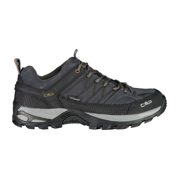 Niskie buty trekkingowe CMP Rigel waterprof. Niebieskie buty trekkingowe CMP, bez wzorów, z materiału, bez zapięcia, trekkingowe. Za 379.99 zł.