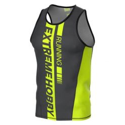 Koszulka do biegania męska bez rękawów EXTREME HOBBY DRAFT. Zielone bezrękawniki EXTREME HOBBY, m, bez wzorów, z elastanu, do biegania. Za 139.00 zł.