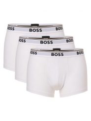 BOSS Obcisłe bokserki pakowane po 3 szt. Mężczyźni Bawełna biały, S. Białe bokserki Boss, m, bez wzorów, z bawełny. Za 219.95 zł.