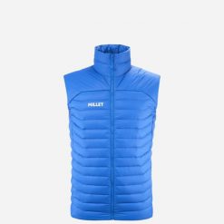 Kamizelka puchowa męska MILLET Evole Light 700 Vest. Niebieskie odzież kompresyjna Millet, m, bez wzorów, z materiału, outdoorowe. Za 949.00 zł.