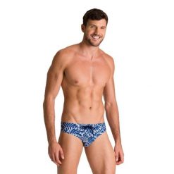 Kąpielówki slipy męskie pływackie na basen Arena Yoshi. Białe odzież kąpielowa Arena, m, bez wzorów, sportowe. Za 71.38 zł.