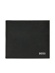 BOSS Duży Portfel Męski 50548811 Czarny. Czarne portfele Boss, bez wzorów, ze skóry. Za 379.99 zł.