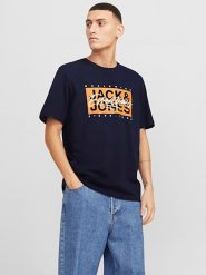 Jack & Jones Koszulka w kolorze granatowym rozmiar: S. Niebieskie bezrękawniki Jack & Jones, s, bez wzorów, z bawełny, bez kołnierzyka, bez ramiączek. Za 33.13 zł.