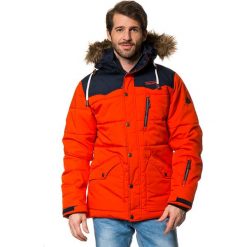 Kurtka narciarska "Larix" w kolorze pomarańczowo-granatowym. Kurtki narciarskie i snowboardowe marki Tenson. W wyprzedaży za 431.95 zł.