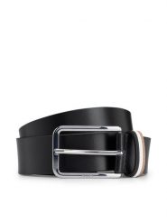 Boss Pasek Męski 50496720 Czarny. Czarne paski Boss, bez wzorów, ze skóry. Za 239.99 zł.