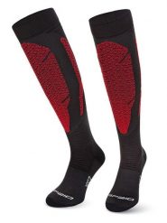 Spaio Skarpety funkcyjne "Coolmax Adrenaline" w kolorze czarno-czerwonym rozmiar: 38-40. Czarne skarpety Spaio, bez wzorów, z materiału. Za 73.99 zł.