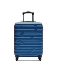 WITTCHEN Walizka kabinowa 56-3A-391-90 Niebieski. Niebieskie walizki Wittchen, bez wzorów, z tworzywa sztucznego. Za 359.99 zł.