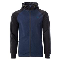 Bluza męska IQ Silve - granatowa, Rozmiar S. Bluzy IQ, m, bez wzorów, z bawełny, z kapturem. W wyprzedaży za 169.99 zł.