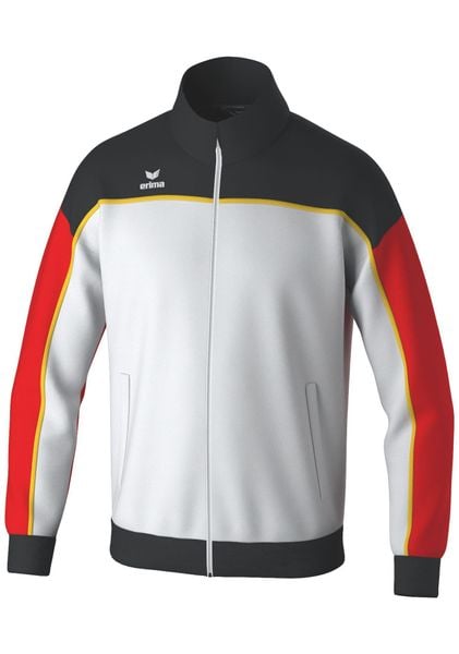 Kurtka z dresu Erima Change By Erima. Białe kurtki Erima, xl, bez wzorów, z dresówki, z kapturem. Za 232.50 zł.