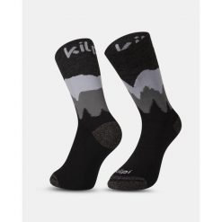 Uniseksowe skarpetki trekkingowe Kilpi NORS-U. Czarne skarpety Kilpi, bez wzorów. Za 112.21 zł.