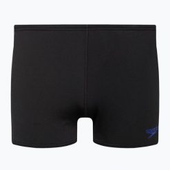Bokserki kąpielowe męskie Speedo Tech Panel. Czarne slipy i bokserki Speedo, m, bez wzorów, z materiału. Za 94.99 zł.
