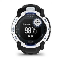 Smartwatch Garmin Instinct 3 Solar 010-02935-03 50mm czarno-biały. Białe zegarki smartwatch GARMIN, bez wzorów. Za 1,692.99 zł.