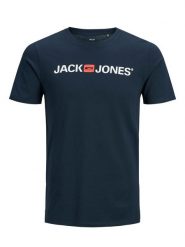 Jack & Jones Koszulka "Corp" w kolorze granatowym rozmiar: M. Niebieskie bezrękawniki Jack & Jones, m, bez wzorów, z bawełny, bez kołnierzyka, bez ramiączek. Za 41.69 zł.