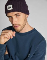 LEE BEANIE MĘSKA CZAPKA ZIMOWA VELVET LP514774 112320592. Czapki zimowe Lee, bez wzorów. Za 69.99 zł.