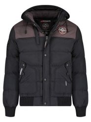 Geographical Norway Kurtka zimowa "Volva" w kolorze czarnym rozmiar: M. Czarne kurtki Geographical Norway, na zimę, m, bez wzorów, bez kaptura. Za 331.75 zł.