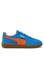 Puma Sneakersy Palermo 396463 25 Niebieski. Niebieskie buty sportowe casual Puma, bez wzorów, ze skóry, bez zapięcia. Za 229.99 zł.