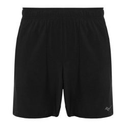 Spodenki do biegania męskie Saucony Outpace 5". Czarne szorty Saucony, m, bez wzorów. Za 159.99 zł.