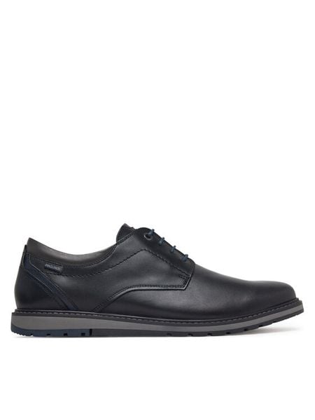 Pikolinos Półbuty Berna M8J-4331C1 Czarny. Czarne eleganckie półbuty Pikolinos, bez wzorów, ze skóry, bez obcasa, bez zapięcia. Za 609.99 zł.