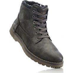 Kozaki sznurowane Mustang bonprix antracytowy. Kozaki marki bonprix. Za 149.99 zł.