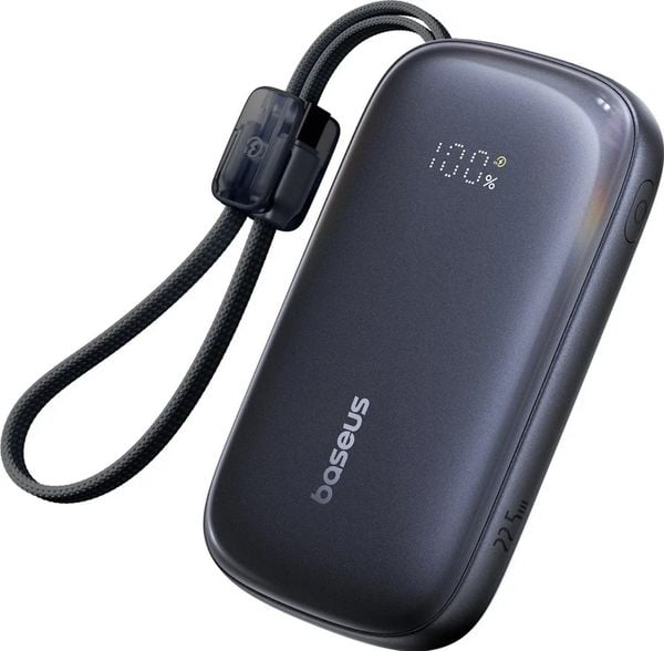 Baseus EnerFill FC21 QPow3 Ultra 10000 mAh 22.5W czarny. Czarne powerbanki . Za 92.90 zł.
