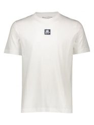 Marc O´Polo Koszulka w kolorze białym rozmiar: XL. Białe koszulki polo xl, bez wzorów, z bawełny, bez kołnierzyka, bez ramiączek. Za 79.03 zł.