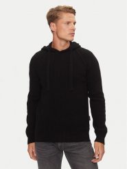 Replay Sweter UK4476.000.G22726 Czarny Regular Fit. Czarne swetry rozpinane Replay, m, bez wzorów, z wełny, bez kołnierzyka, bez ramiączek. Za 349.99 zł.