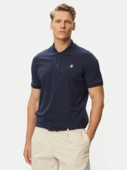 Beverly Hills Polo Club Polo P-SS26M-P450124 Granatowy Regular Fit. Niebieskie koszulki polo Beverly Hills Polo Club, m, bez wzorów, z bawełny, bez kołnierzyka, bez ramiączek. Za 229.99 zł.