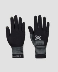 Rękawiczki X-Bionic GLOVES B001. Czarne rękawiczki X BIONIC, bez wzorów. Za 259.99 zł.