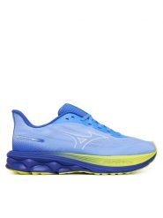 Mizuno Buty do biegania Wave Skyrise 7 J1GD2609 Niebieski. Niebieskie buty do biegania Mizuno, bez wzorów, ze skóry, bez zapięcia, do biegania. Za 599.99 zł.