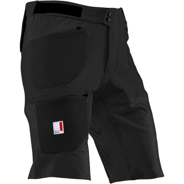 Spodenki rowerowe LEATT Shorts MTB AllMtn 3.0. Czarne spodenki rowerowe LEATT, s, bez wzorów, sportowe. Za 669.00 zł.