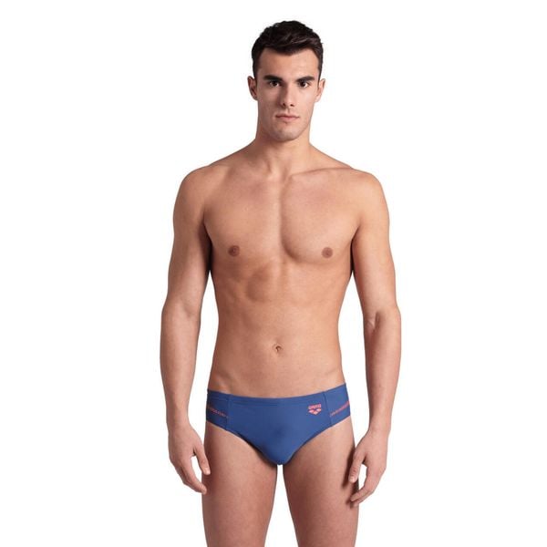 Kąpielówki męskie slipy treningowe na basen Arena Men Profile Graphic. Niebieskie kąpielówki Arena, m, bez wzorów. Za 111.98 zł.