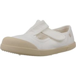 Sandały IGOR S10332 Biały. Białe sandały IGOR, z tkaniny, bez zapięcia. Za 156.99 zł.