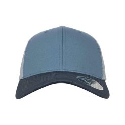 110 Czapka Trucker Cap. Brązowe czapki z daszkiem FLEXFIT, bez wzorów, z bawełny. Za 92.99 zł.