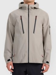 4F Kurtka funkcyjna w kolorze szarym rozmiar: S. Szare kurtki outdoor i hardshell 4F, m, bez wzorów, bez kaptura. Za 219.08 zł.